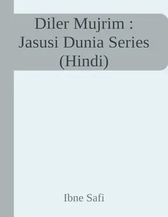 Free Download Diler Mujrim Ibne Safi Hindi Novel Pdf